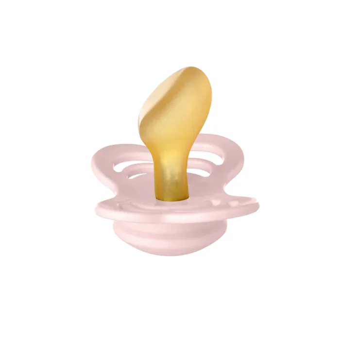 BIBS Couture Silicone Pacifiers - Blossom/Dusky Lilac - 2 Pack - Image 2