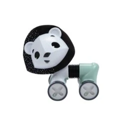 Tiny Rolling Toy - George - Black & White