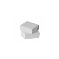 Baby Elegance 2 Pack Fitted Crib Sheets : White