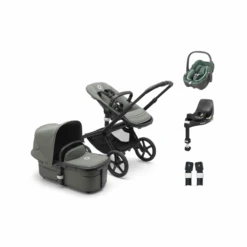 Fox 5 All Terrain Stroller Travel System With Pebble 360 & Familyfix Base
