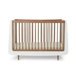 SnuzKot Skandi Cot Bed - Walnut