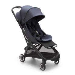 Butterfly Stroller Black / Stormy Blue