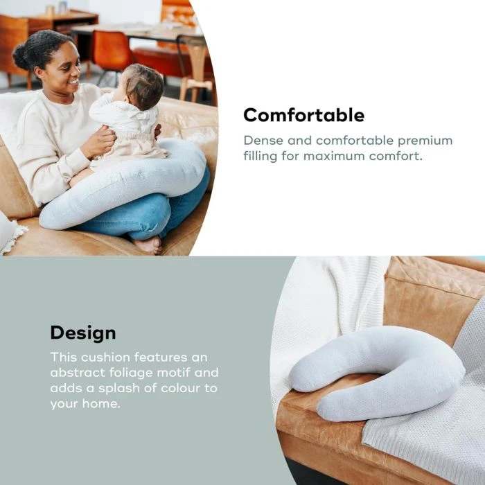 B.Love Compact Nursing Pillow - Mineral Grey - Image 3