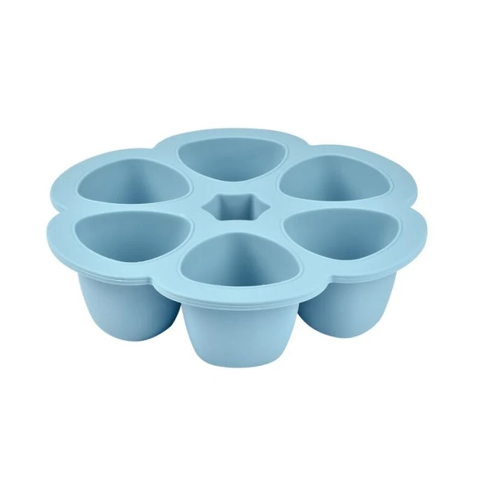 Multipurpose Silicone Storage Pots 90ml - Blue - Image 2