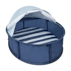 Babyni Pop-up UV Tent Playpen UPF 50+ Blue Stripe