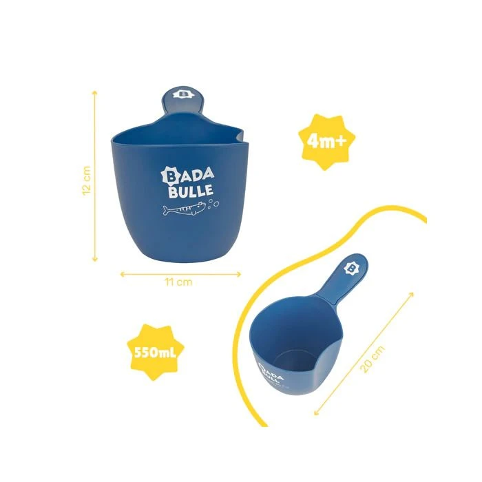 Baby Bath Shampoo Rinse Cup With Handle - Image 3