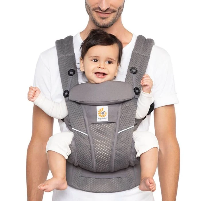 Omni Breeze Baby Carrier -Graphite Grey - Image 2
