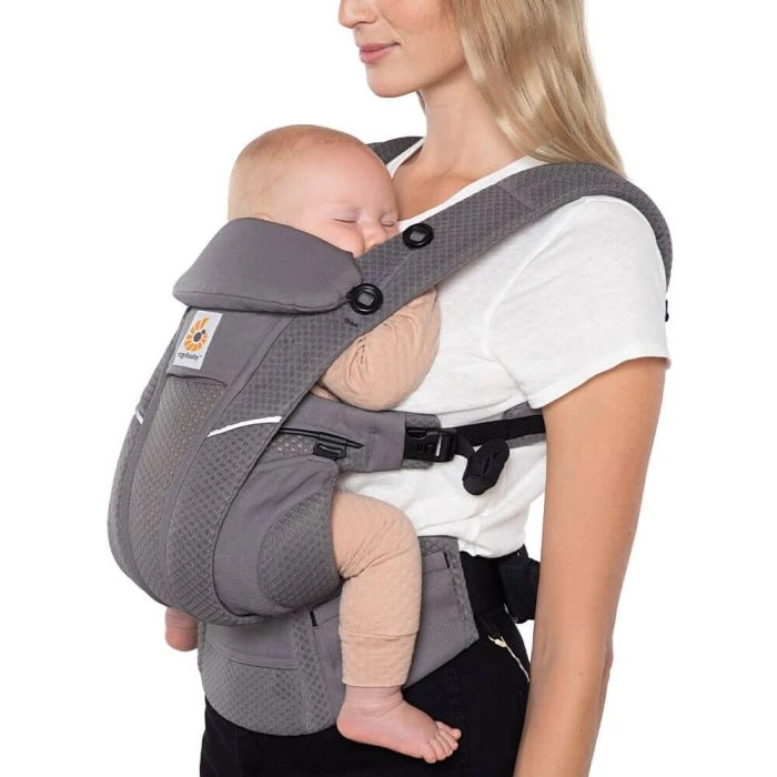 Omni Breeze Baby Carrier -Graphite Grey - Image 3