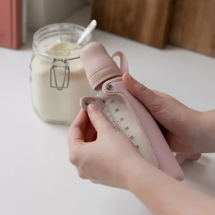 BIBS Baby Bottle Sleeve Small - Blush - Image 3