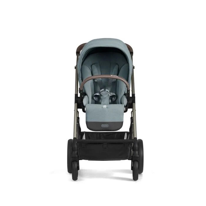 Balios S Lux Pushchair Black - Sky Blue - Image 2