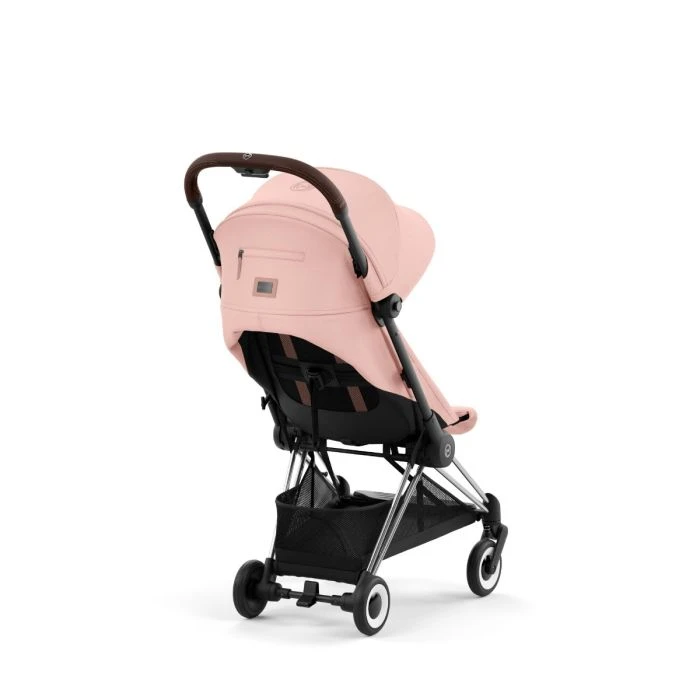 Coya Stroller Chrome - Peach Pink - Image 7