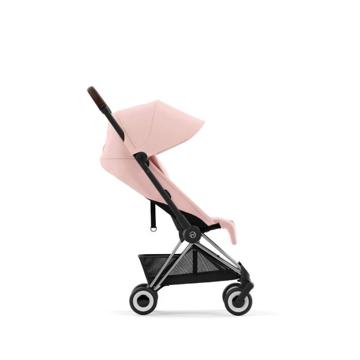 Coya Stroller Chrome - Peach Pink - Image 4