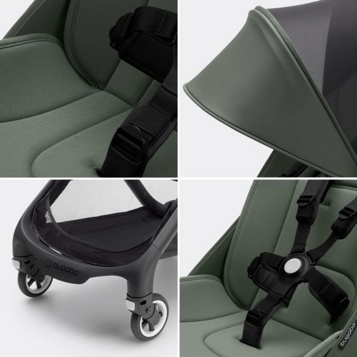 Butterfly Stroller - Black/Forest Green - Image 8