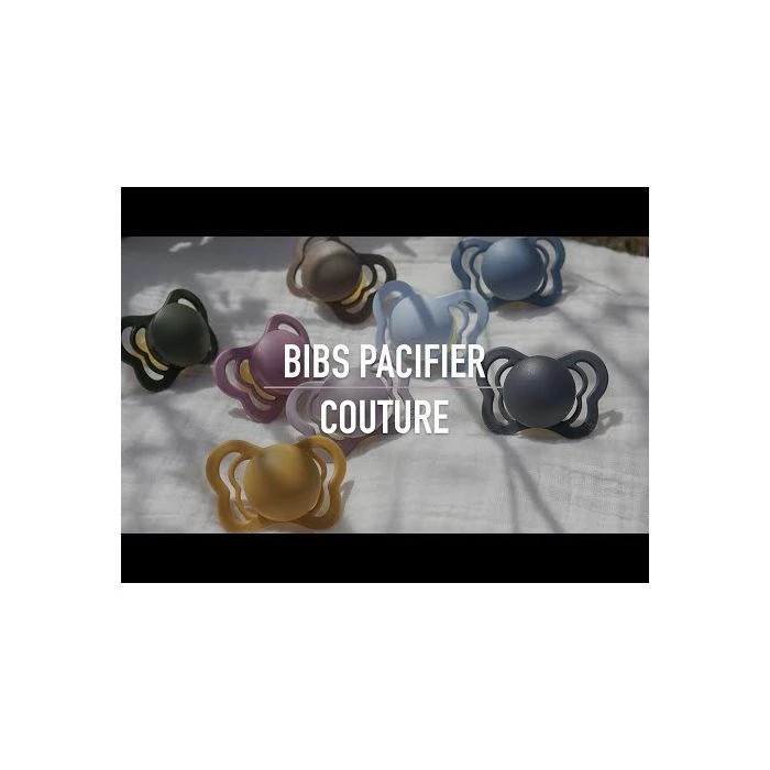 BIBS Couture Silicone Pacifiers - Blossom/Dusky Lilac - 2 Pack - Image 4