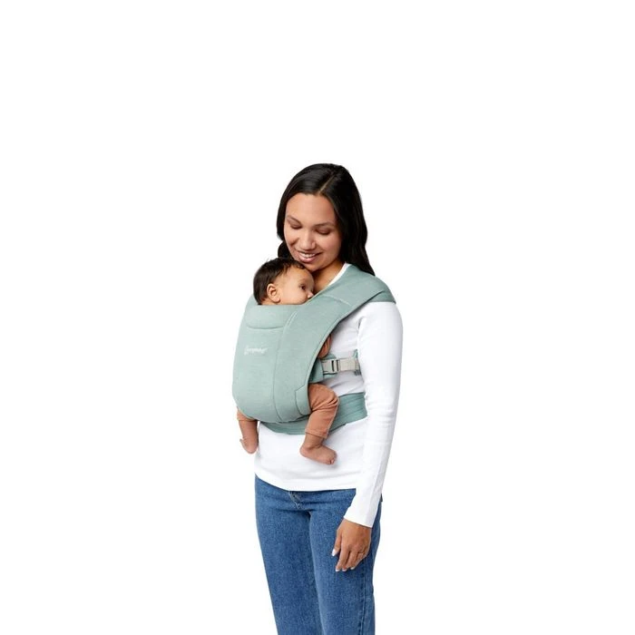 Embrace Newborn Carrier Soft Knit - Jade - Image 3