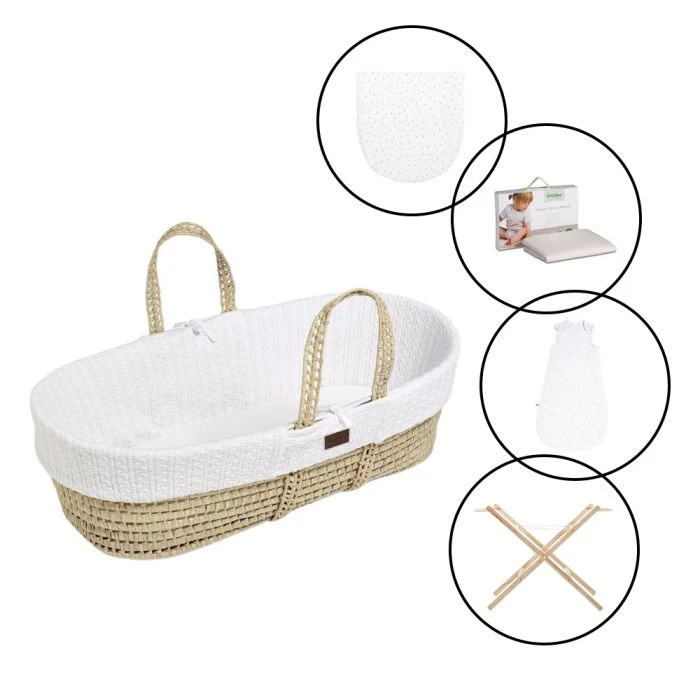 Complete Moses Basket Bundle - Image 2
