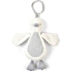 Welcome To The World Chime Duck Activity Travel Toy - Grey