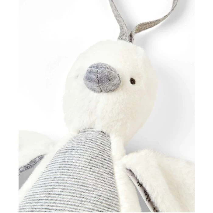 Welcome To The World Chime Duck Activity Travel Toy - Grey - Image 2