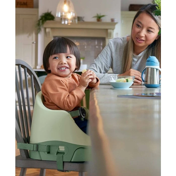 Mamas & Papas Bug 3-in-1 Floor & Booster Seat With Activity Tray - Eucalyptus - Image 8