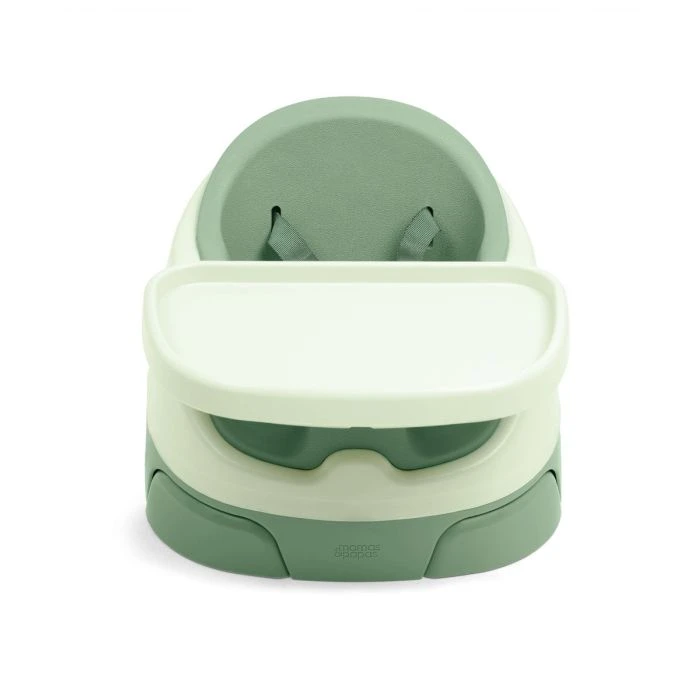 Mamas & Papas Bug 3-in-1 Floor & Booster Seat With Activity Tray - Eucalyptus - Image 2