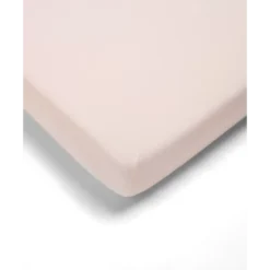 Cot Bed Single Fitted Sheet - Pearl