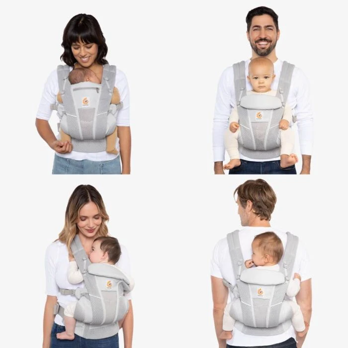 Omni Breeze Baby Carrier -Graphite Grey - Image 5