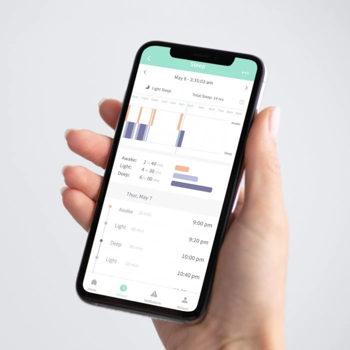 Owlet Monitor Duo New: Smart Sock3 + Camera2 - Mint - Image 5