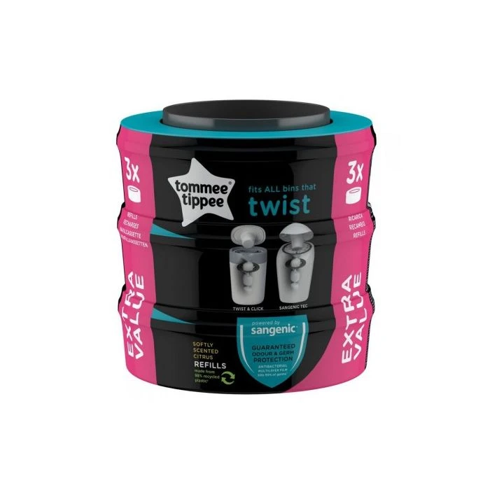 Click 'n' Twist Cassettes Refill 3 Pack - Image 2