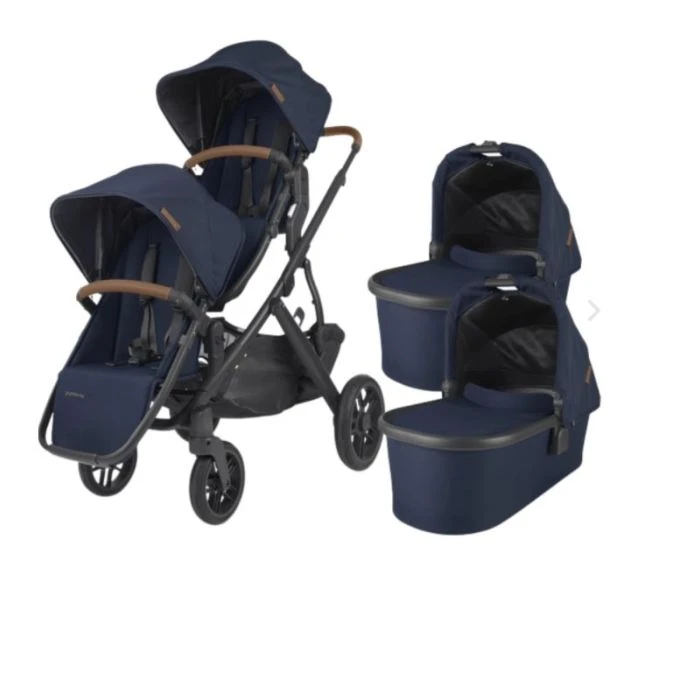 Vista V2 Twin Travel System With 2x Cloud T Car Seat & Bases - Image 5