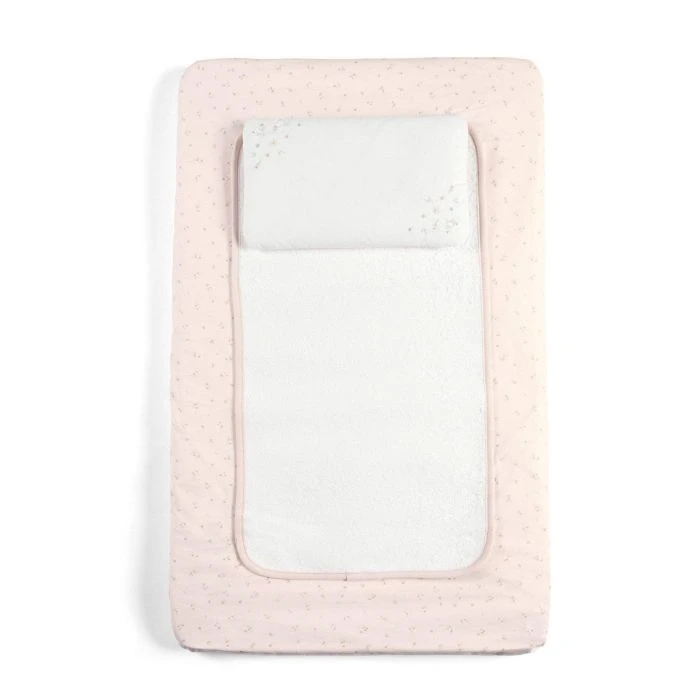 Welcome To The World Luxury Changing Mattress - Pink